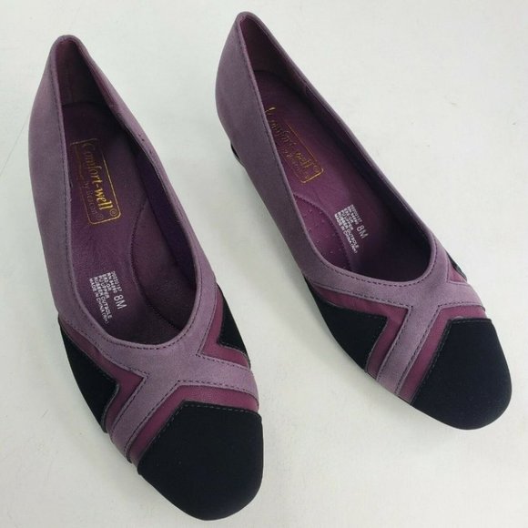 Comfort-well by Beacon Kitten Heels Multicolor Women's Slip On Pumps New - Picture 1 of 10